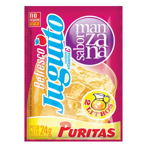 Jugo Juguito Polvo Manzana 24Gr