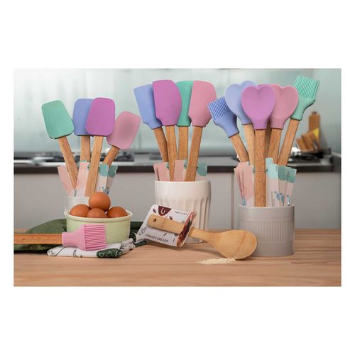 CUCHARA YR005 BAMBU 30CM