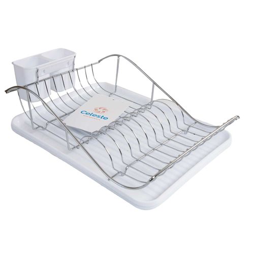 ESCURRIDOR DE VAJILLA BLANCO 42X39X13CM SIMPLE
