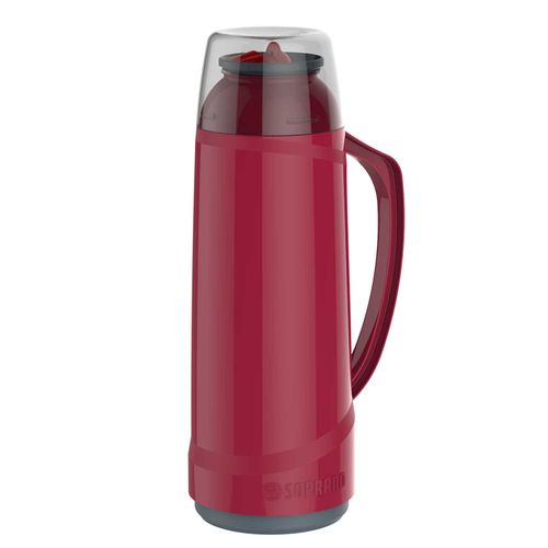 TERMO SOPRANO CRISTAL ROJO 1LT CON PICO