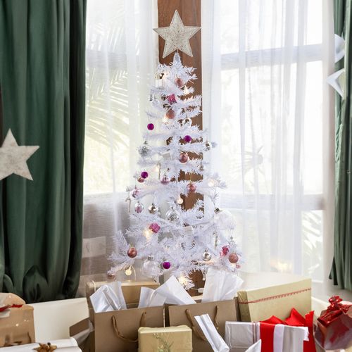 Árbol Navideño Blanco 90cm - 80 ramas