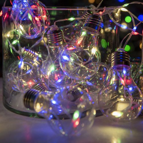 Luz Led 10 Lámparas Multicolor 6*9