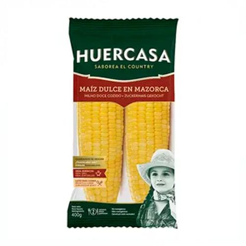 Maiz Huercasa Cocido 2Und A/Vacio