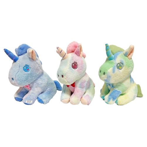 Peluche Unicornio Varios Colores 34cm