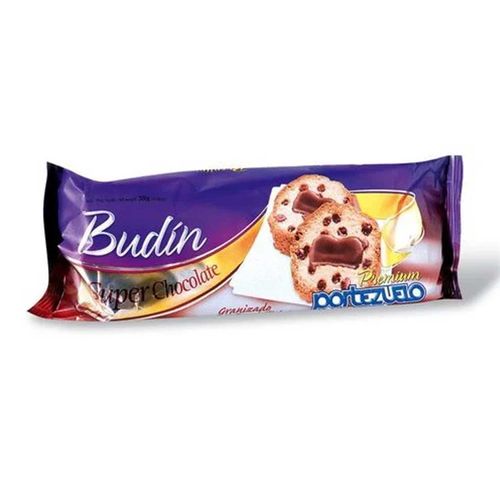 Budin Portezuelo Relleno Premium Super Chocolate