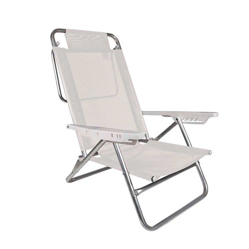 SILLA MOR SUMMER BLANCA ALUMINIO