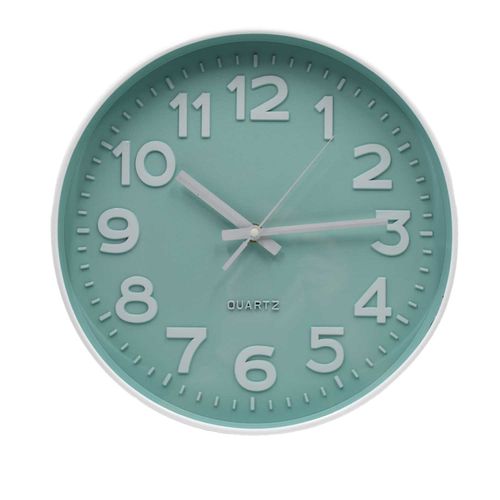 RELOJ YP016 FONDO COLOR 30CM