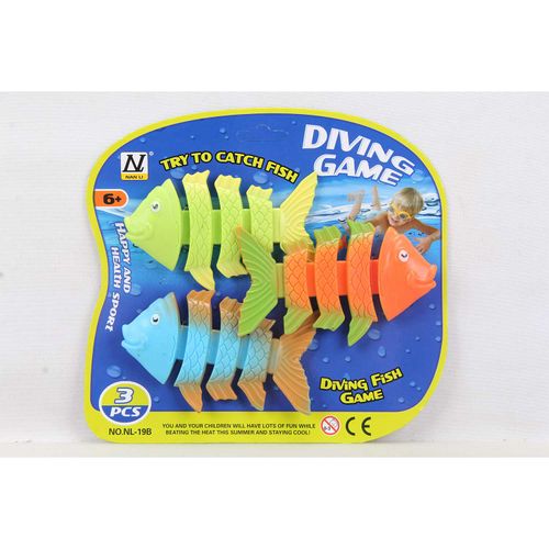 Juego De Agua Con 3 Peces