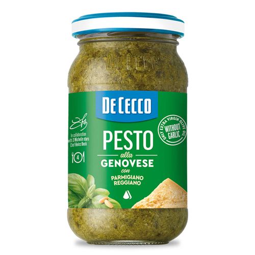 Salsa De Cecco Pesto Alla Genovese Botella 200Gr