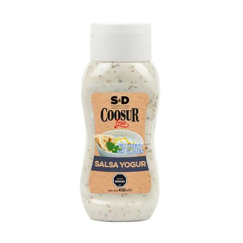 Salsa Coosur Yogurt 430Gr Sin Huevo Y Sin Gluten