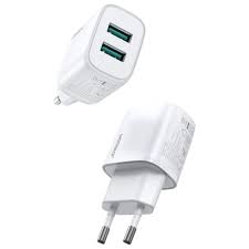 MINICARGADOR JOYROOM 2A101 DE PARED 2PUERTOS