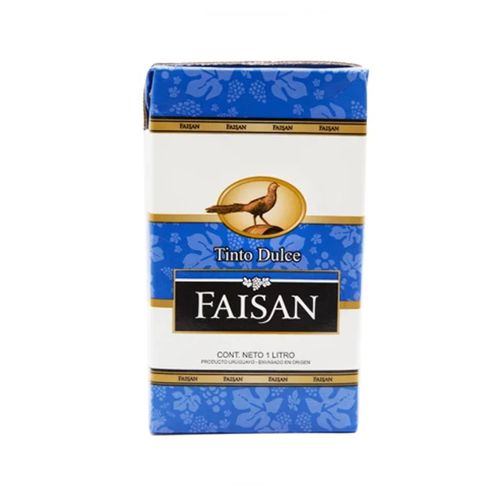 Vino Faisan Tinto Dulce Varietal Tetra 1Lt