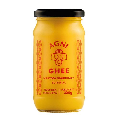 Ghee Agni Manteca Vidrio 300Gr Clarificada
