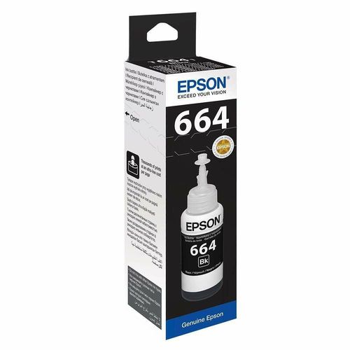 CARTUCHO EPSON T664120 NEGRO L200-210-355 6500 COPIAS