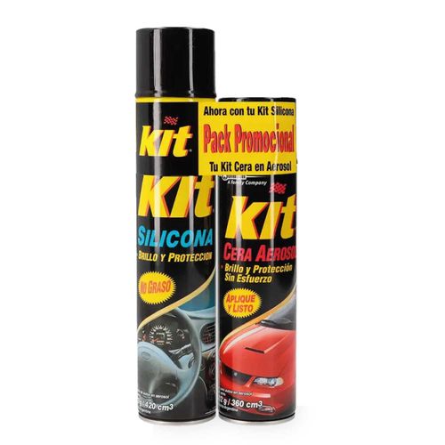 Set Kit Silicona 420 ml + Cera 360 ml