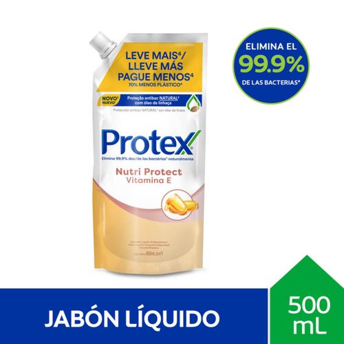 Jabon Protex Liquido Vitamina E 500Ml