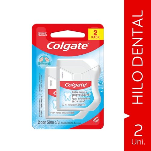 Hilo Dental Colgate 50Mt 2Un