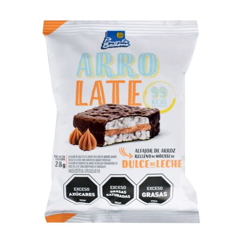 Alfajor Punta Ballena Arrolate Mousse Dulce De Leche Flowpac