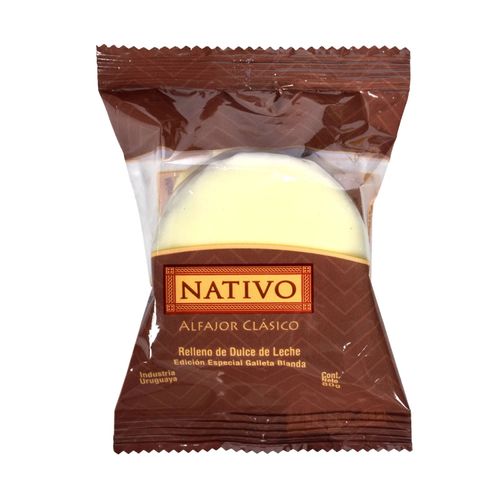Alfajor Nativo Chocolate Blanco Un