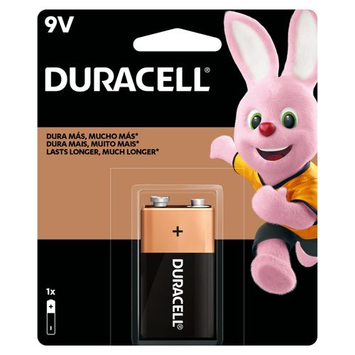 Bateria Duracell 9V .