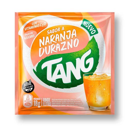 JUGO TANG EN POLVO NARANJA/DURAZNO