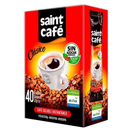 Cafe Saint Soluble Sticks 40Un