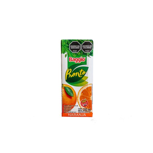 Jugo Baggio Naranja 200Cc