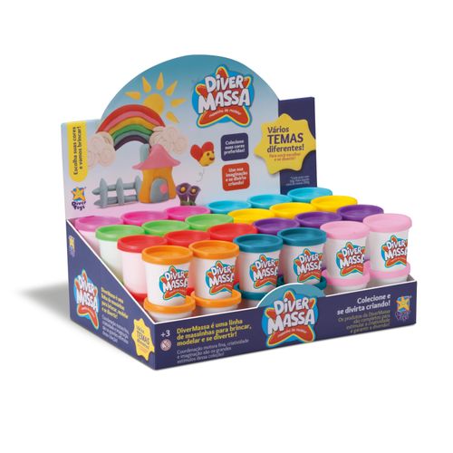 JUEGO DIVERTOYS 8077 DE MASAS VARIOS COLORES