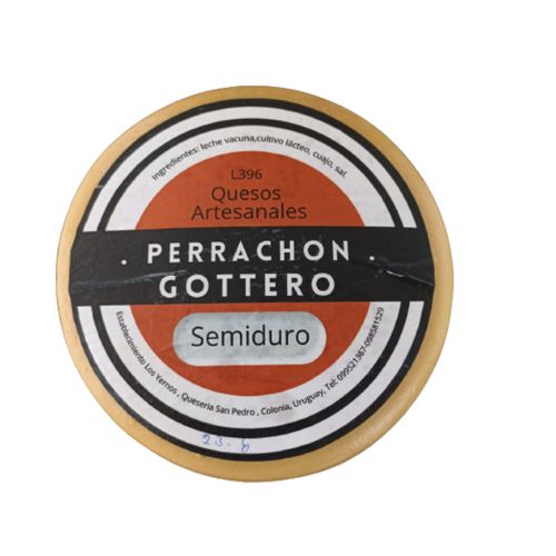 QUESO PERRACHON GOTTERO SEMIDURO KG