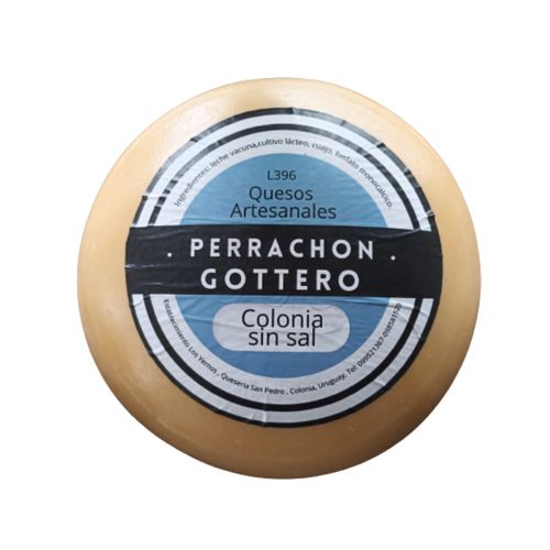QUESO PERRACHON GOTTERO SIN SAL COLONIA KG