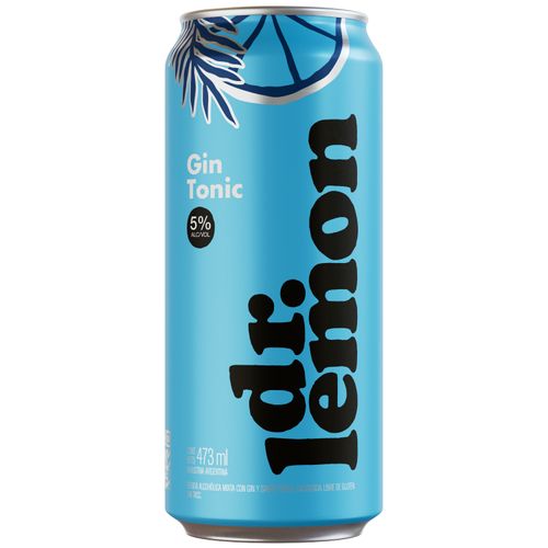 Coctel Dr. Lemon Gin Tonic 473 ml