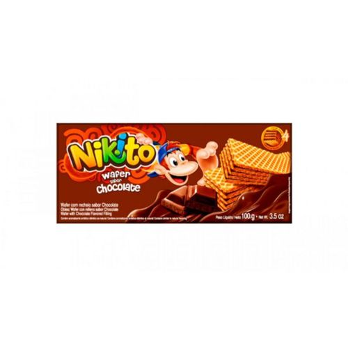 GALLETAS NIKITO WAFLE CHOCOLATE 100G