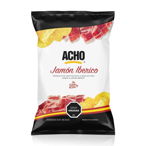 PAPAS FRITAS ACHO SNACK JAMON IBERICO 130GR