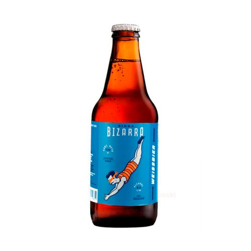 CERVEZA BIZARRA ARTESANAL WEISS 500ML EDICION LIMITADA