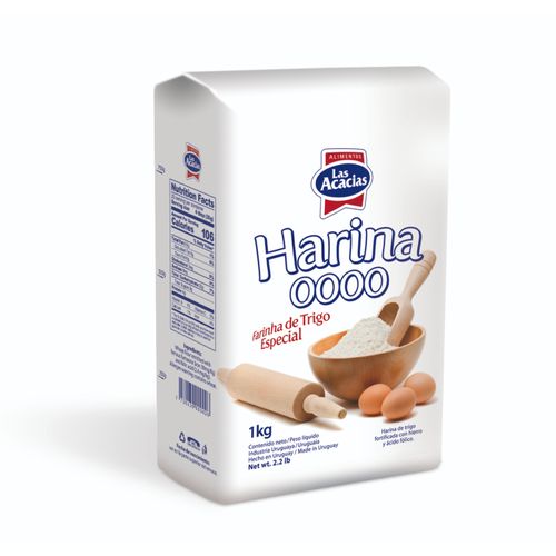 Harina Las Acacias Oooo 1Kg