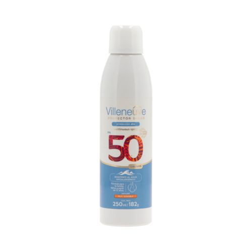 PROTECTOR SOLAR VILLENEUVE FPS50 AEROSOL 250ML
