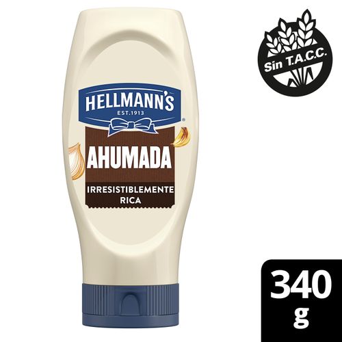 MAYONESA HELLMANNS ADER AHUMADA BOTELLA 340GR