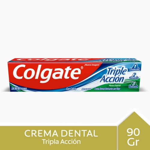 Crema Dental Colgate Triple Accion 90Gr