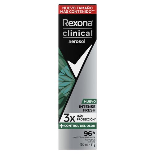 DESODORANTE REXONA CLINICAL MEN INTENSE FRESH 150ML