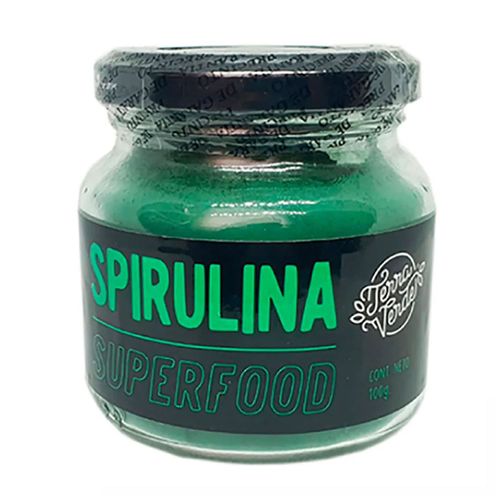 Spirulina Terra Verde Vidrio 100Gr