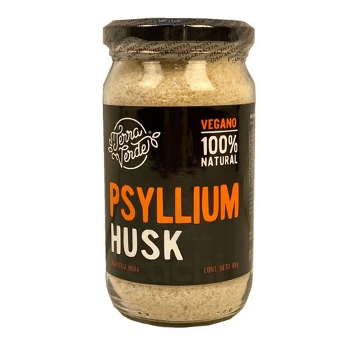 Psyllium Terra Verde Husk Vidrio 80Gr