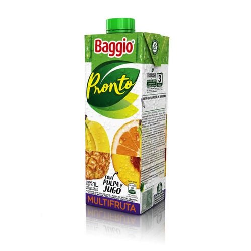 Jugo Baggio Multifruta 1Lt
