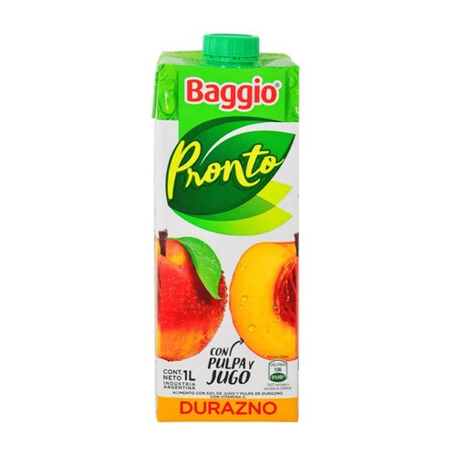 Jugo Baggio Durazno 1Lt