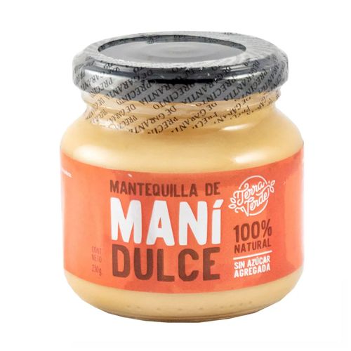 Mantequilla Terra Verde Mani Dulce 230Gr