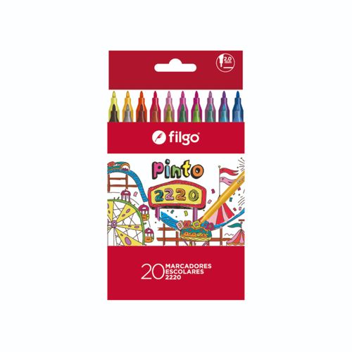 MARCADOR FILGO PINTO SURTIDO 20UN 2220