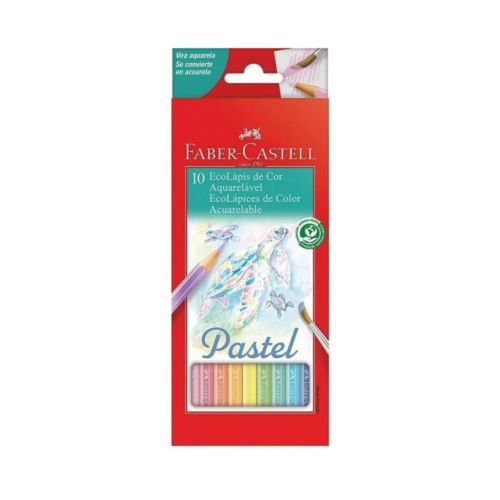 Lapices De Colores Faber Castell 120210P Pastel Acuarelables