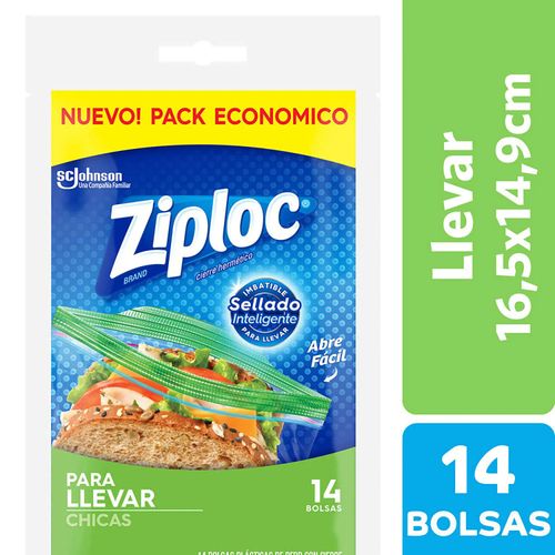 Bolsa Ziploc 317555 Chica 14Und