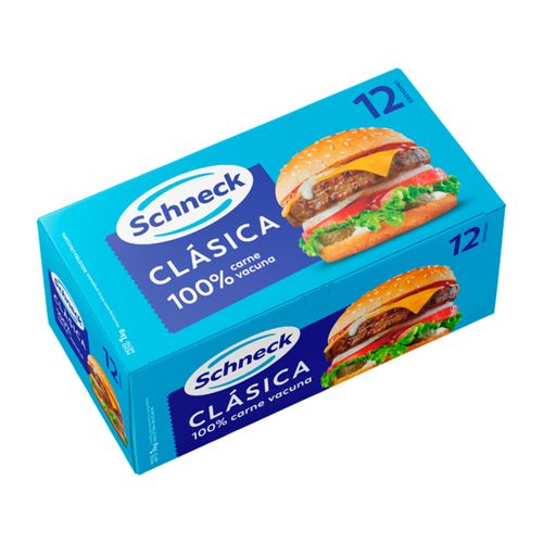 Hamburguesas Schneck Clasicas 12Un