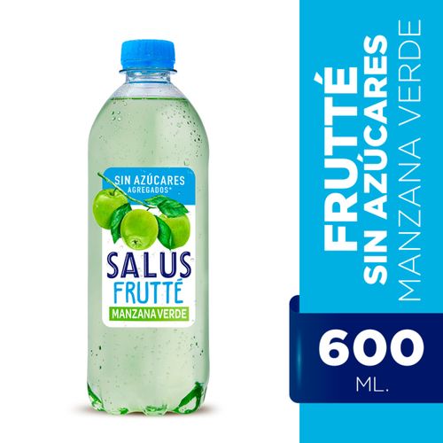 Agua Salus Frutte Manzana Verde 600Cc Sin Azucares Saborizad