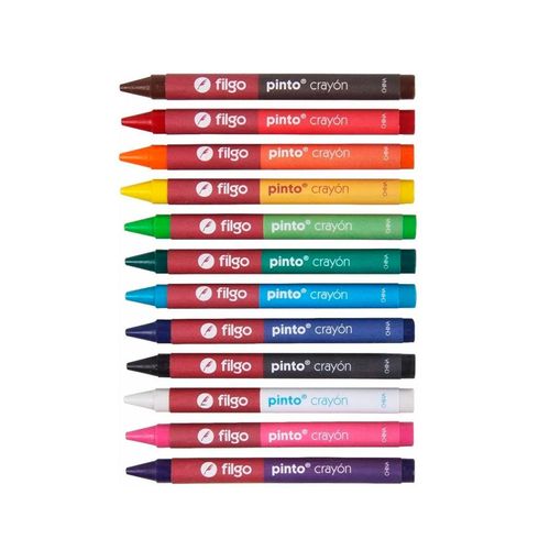 CRAYOLA FILGO PINTO DE CERA 12UN FINA
